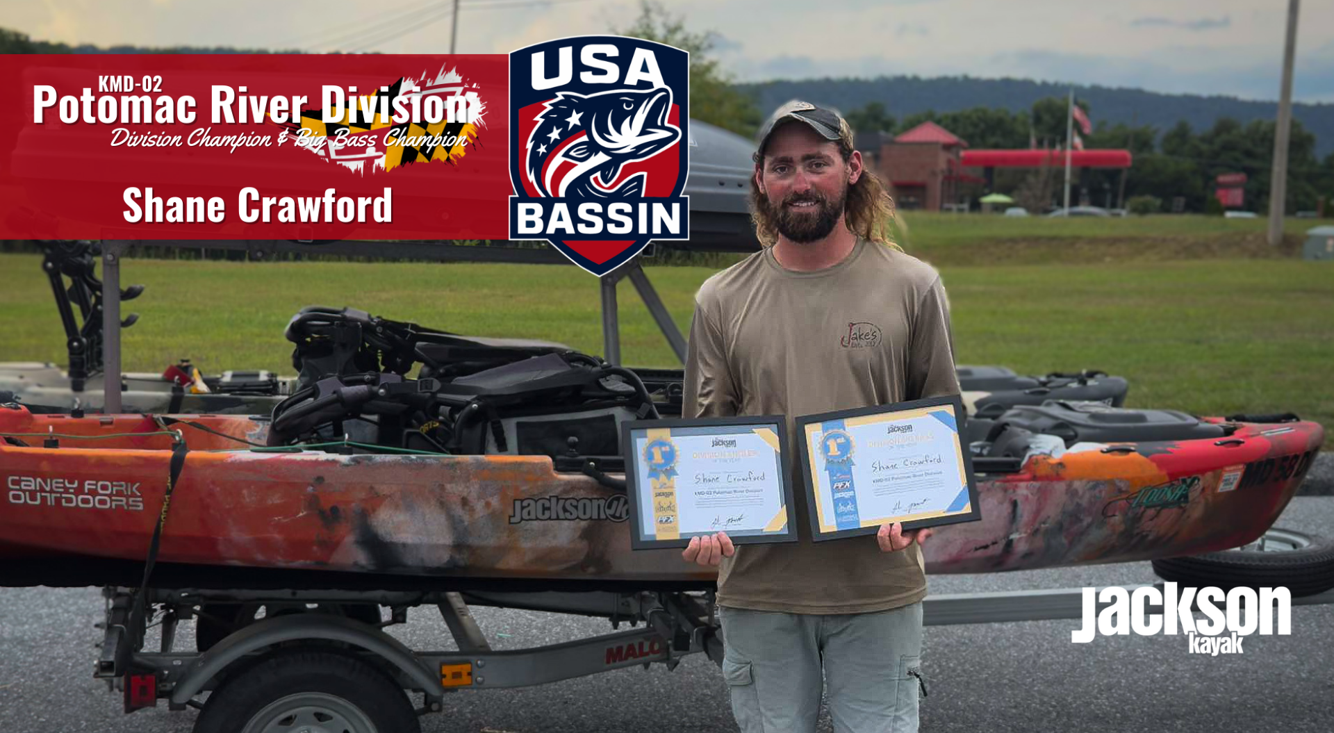 Congrats to Shane Crawford for crushing it and being the king of the river at the USA Bassin Potomac River Division this season!
