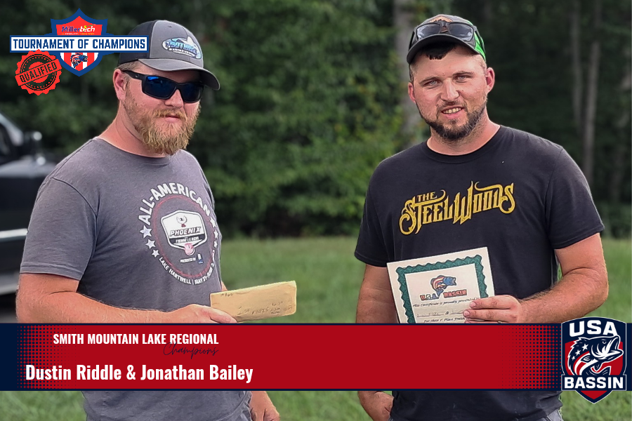 The USA Bassin Smith Mountain Lake Regional is officially in the history books